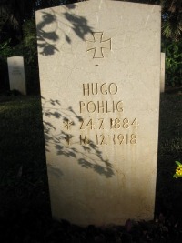 Dar Es Salaam War Cemetery - Pohlig, Hugo A.