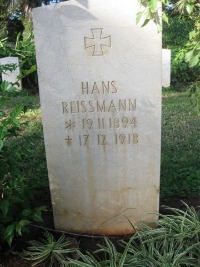 Dar Es Salaam War Cemetery - Reissmann, Hans