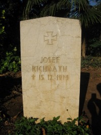 Dar Es Salaam War Cemetery - Richrath, Josef