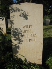 Dar Es Salaam War Cemetery - Ruppell, Willy E.P.