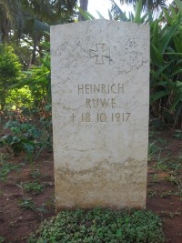 Dar Es Salaam War Cemetery - Ruwe, Heinrich