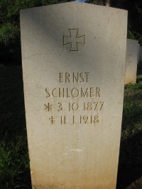 Dar Es Salaam War Cemetery - Schlomer, Ernst F