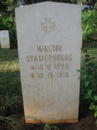 Dar Es Salaam War Cemetery - Spangenberg, Walter