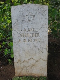 Dar Es Salaam War Cemetery - Strecker, Karl