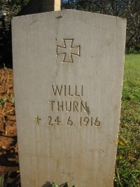 Dar Es Salaam War Cemetery - Thurn, Willi