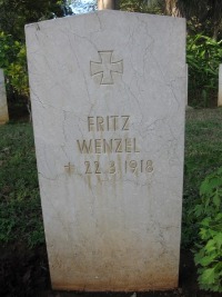 Dar Es Salaam War Cemetery - Wentzel, Fritz W.