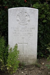 St. Hilaire Cemetery Frevent - Badham, W H