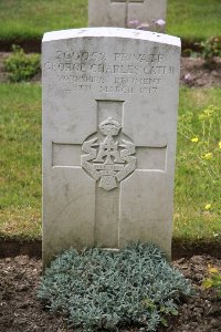 St. Hilaire Cemetery Frevent - Catlin, George Charles