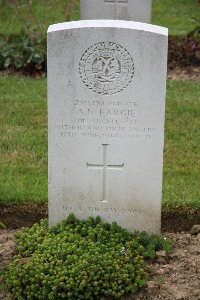 St. Hilaire Cemetery Frevent - Fargie, Arthur Neil