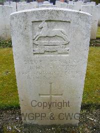 St. Hilaire Cemetery Frevent - Foster, John