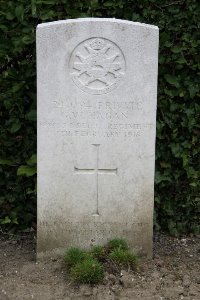 St. Hilaire Cemetery Frevent - Hagan, G W