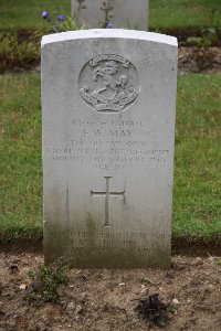 St. Hilaire Cemetery Frevent - May, Frederick Walter