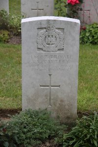 St. Hilaire Cemetery Frevent - Raftery, A L