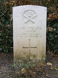 St. Hilaire Cemetery Frevent - Rennie, J