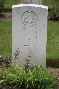 St. Hilaire Cemetery Frevent - Riddington, Thomas Victor