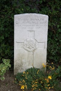 St. Hilaire Cemetery Frevent - Smith, George Colley Wheldale