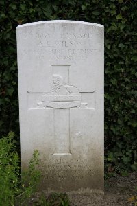 St. Hilaire Cemetery Frevent - Wilson, Alfred Ernest