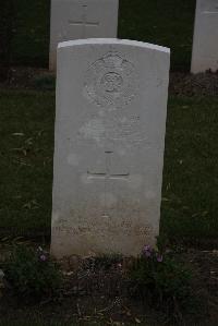 Englebelmer Communal Cemetery Extension - Stevens, A E