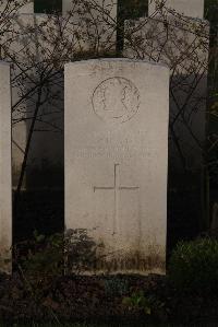 Ypres Reservoir Cemetery - Adamson, A