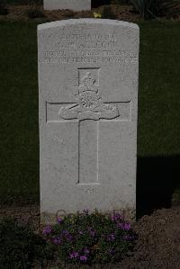 Ypres Reservoir Cemetery - Allcock, G H