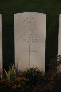 Ypres Reservoir Cemetery - Anderson, A