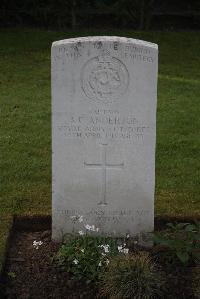 Ypres Reservoir Cemetery - Anderson, Alexander Campbell