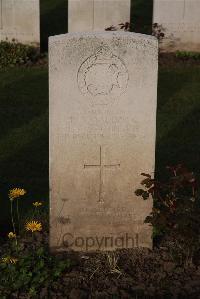 Ypres Reservoir Cemetery - Baldock, Thomas Agnew