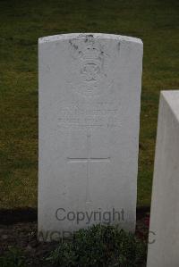 Ypres Reservoir Cemetery - Bancroft, W