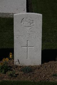 Ypres Reservoir Cemetery - Barlow, Percy