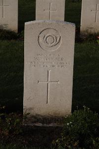 Ypres Reservoir Cemetery - Baxter, W H