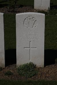 Ypres Reservoir Cemetery - Blake, P F