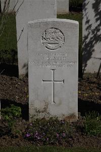 Ypres Reservoir Cemetery - Blatch, J