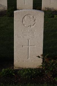 Ypres Reservoir Cemetery - Booth, Edwin