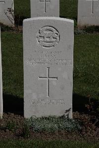 Ypres Reservoir Cemetery - Bray, S