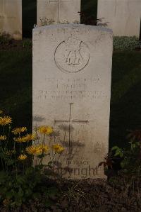 Ypres Reservoir Cemetery - Brown, J