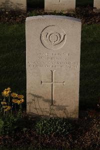 Ypres Reservoir Cemetery - Brown, William