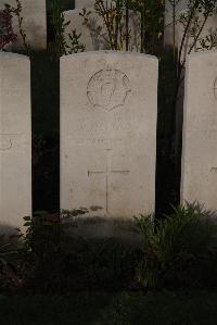 Ypres Reservoir Cemetery - Brown, William James