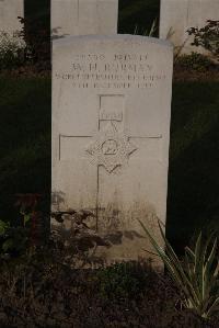 Ypres Reservoir Cemetery - Burman, W H