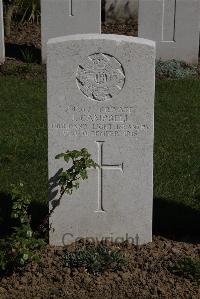 Ypres Reservoir Cemetery - Campbell, J