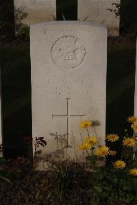 Ypres Reservoir Cemetery - Chadwick, J