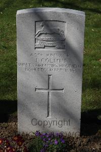 Ypres Reservoir Cemetery - Collins, J