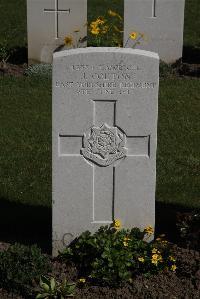 Ypres Reservoir Cemetery - Colton, J