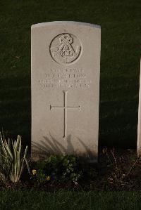 Ypres Reservoir Cemetery - Cotton, Harry Thomas