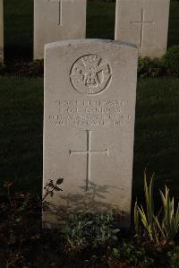 Ypres Reservoir Cemetery - Cruddas, S G P