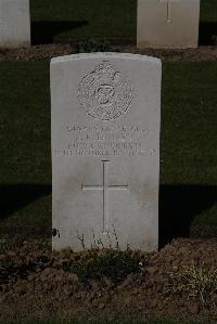 Ypres Reservoir Cemetery - Danby, J R