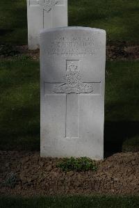 Ypres Reservoir Cemetery - Darbyshire, J