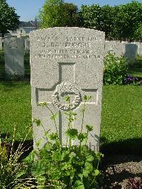 Ypres Reservoir Cemetery - Davenport, David