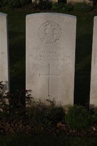 Ypres Reservoir Cemetery - Day, P