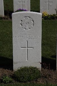 Ypres Reservoir Cemetery - Duff, T