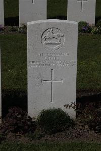 Ypres Reservoir Cemetery - Dunn, J